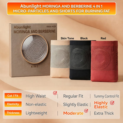 🎖️𝐎𝐟𝐟𝐢𝐜𝐢𝐚𝐥 𝐁𝐫𝐚𝐧𝐝 𝐒𝐭𝐨𝐫𝐞 | Moringa & Berberine 4-In-1 Micro-Particle Sculpting & Fat-Burn Shorts